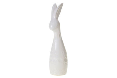 Cutie White Ceramic Bunny