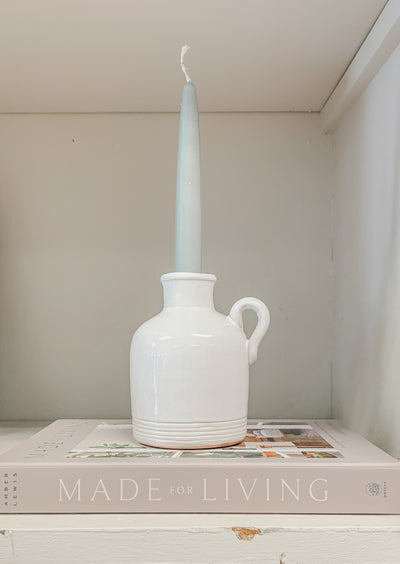 Pottery White Jug