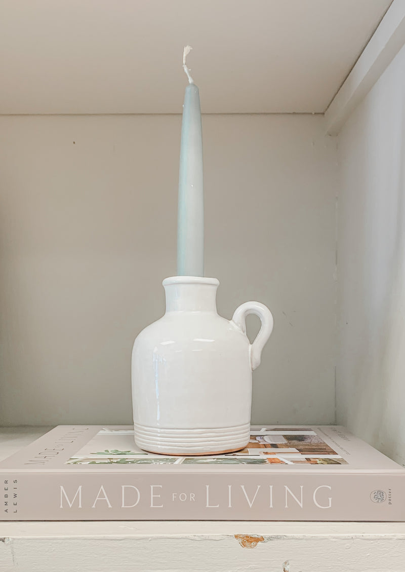 Pottery White Jug