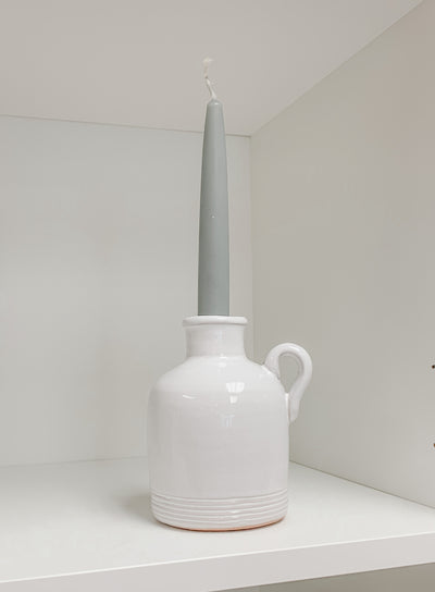 Pottery White Jug
