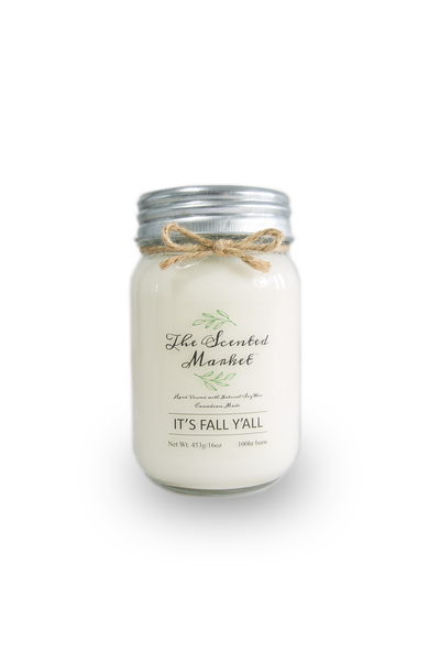It's Fall Y'all | Soy Wax Candle | The Scented Market