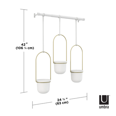 Umbra Triflora Hanging Planter