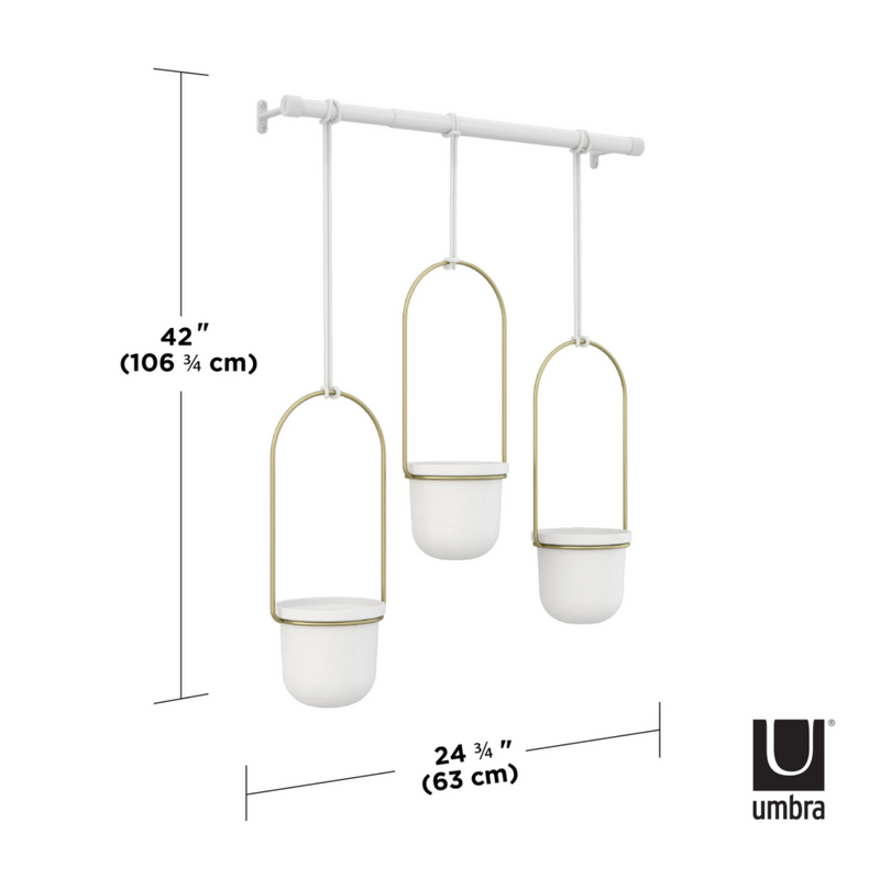 Umbra Triflora Hanging Planter