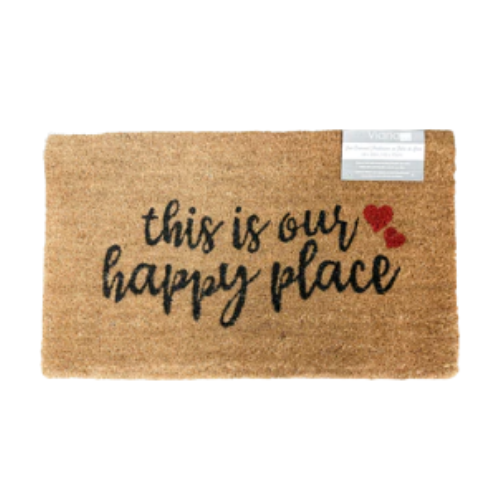 This Is Our Happy Place | Coir Mat