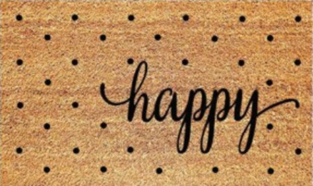 Happy | Coir Mat