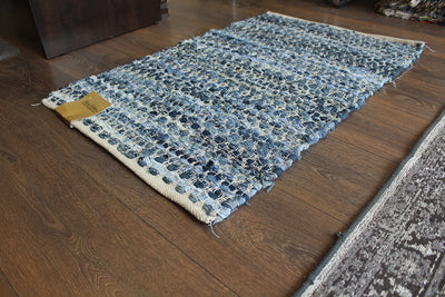 Denim and Jute Kohinoor Rug
