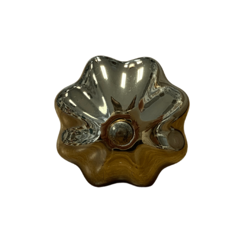 Knob - Gold Scalloped (24)