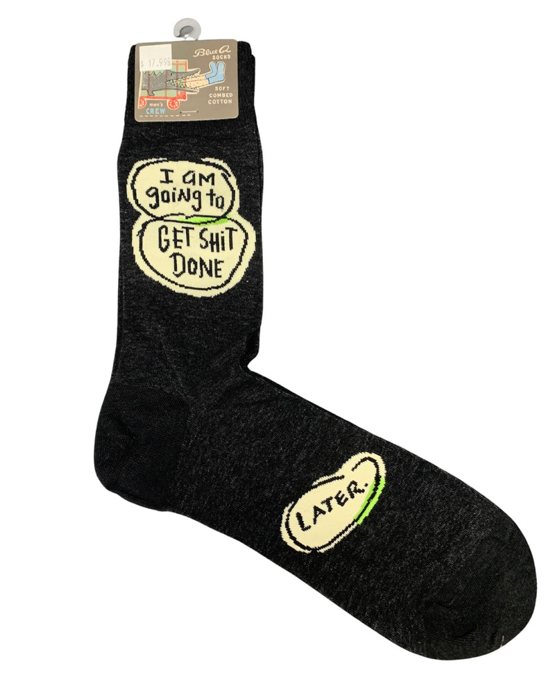 Men’s Blue Q Socks