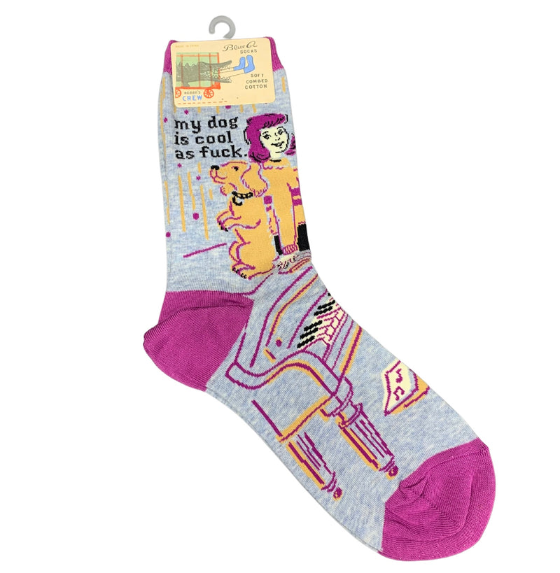 Women’s Blue Q Socks
