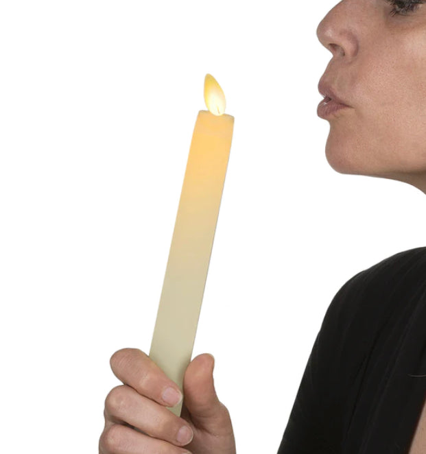 Luxury Lite Faux Blow-Out Taper Candles