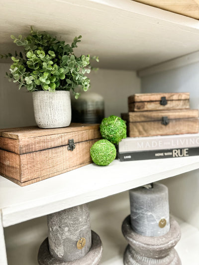 Hand-Crafted Wood Boxes