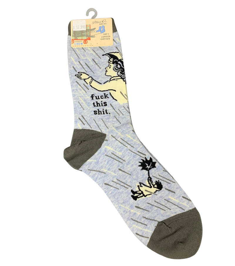 Women’s Blue Q Socks