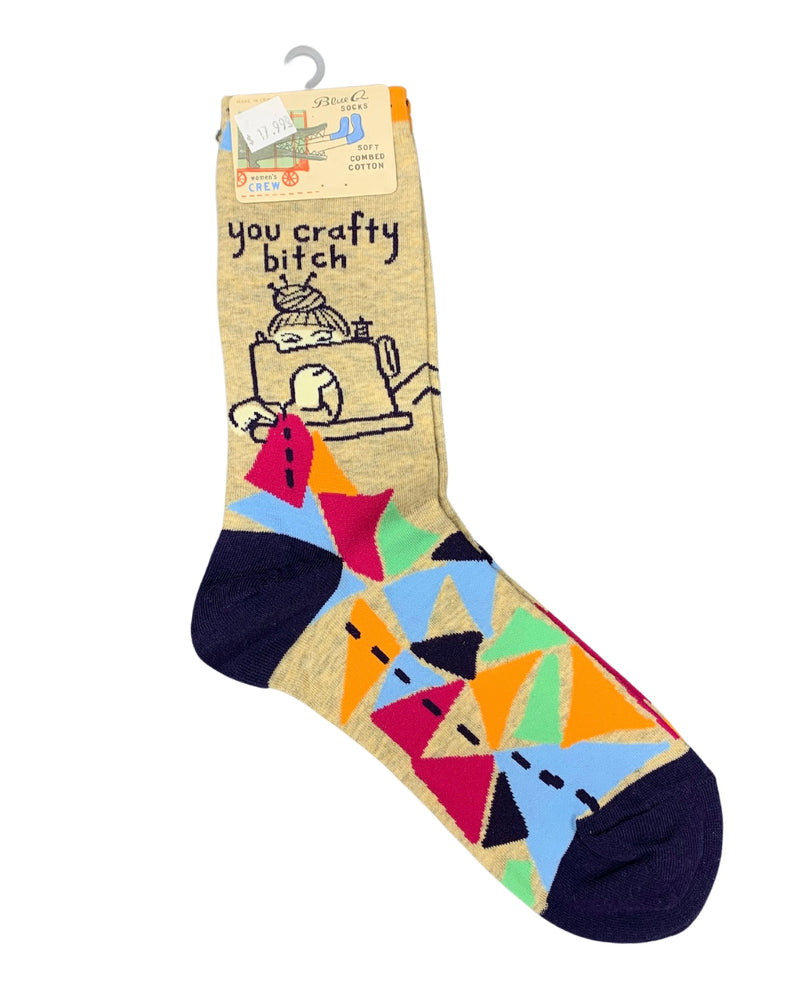 Women’s Blue Q Socks