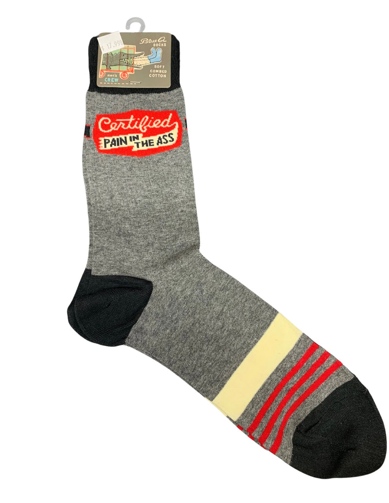Men’s Blue Q Socks