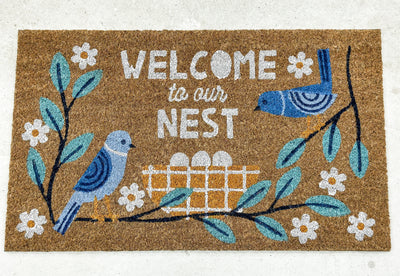 Welcome To Our Nest! | Coir mat