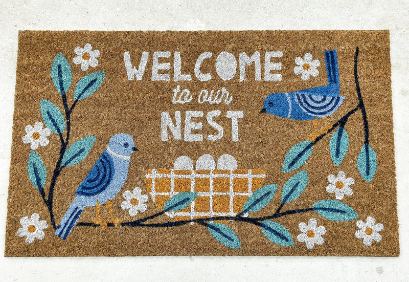 Welcome To Our Nest! | Coir mat