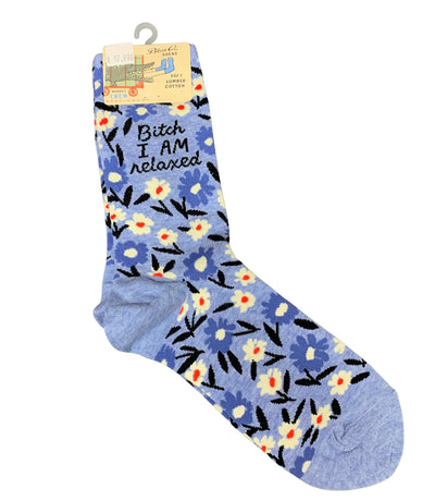Women’s Blue Q Socks